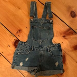 Jean Short-Overalls